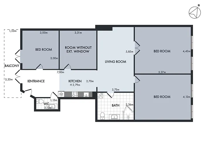 Apartment Leaves 1 - Charming Ap For 8 Persons In Copenhagen